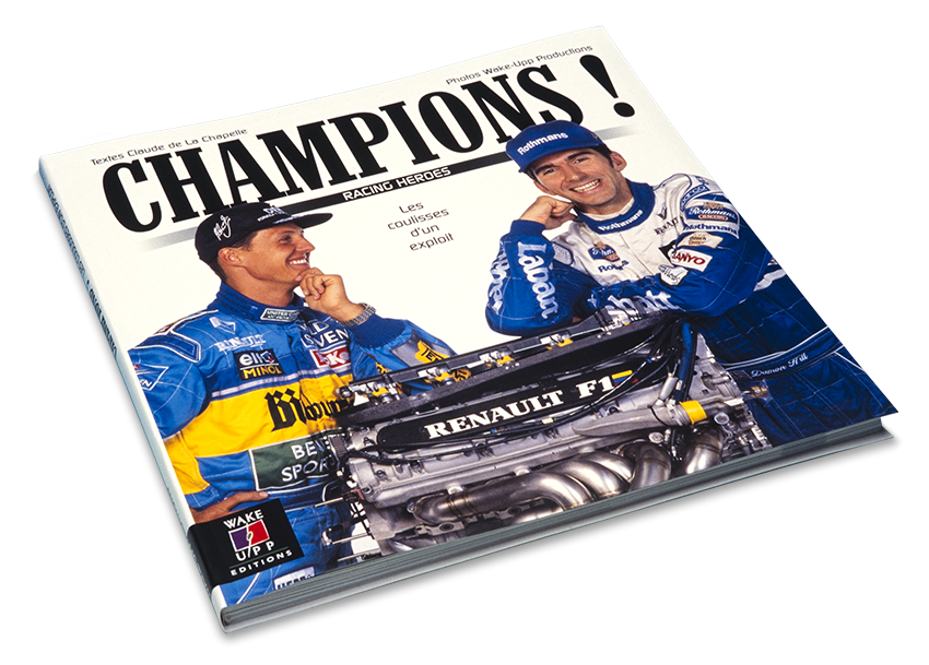 Livre "Champions", 1995, Damon Hill et Michael Schumacher