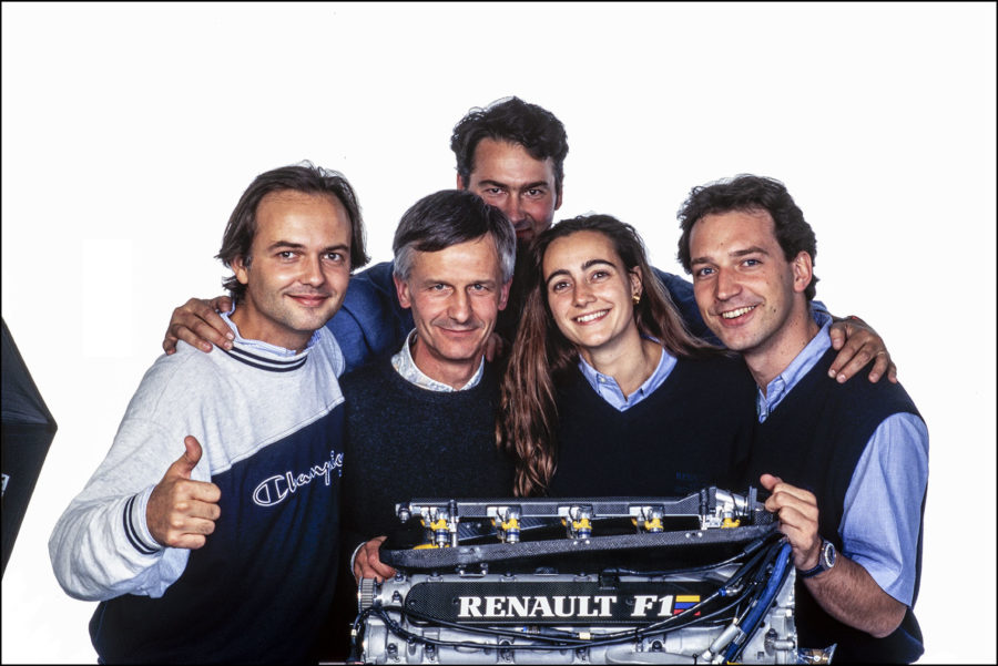 Photo souvenir Wake-Upp - Renault F1.